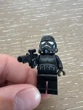 LEGO Star Wars Shadow Stormtrooper Minifigure w/ Helmet +Blaster