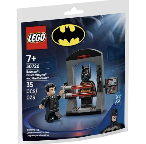 LEGO DC BATMAN 30726 -- Bruce Wayne and the Batsuit -- NEW SEALED, PAPER BAG