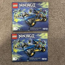 LEGO Ninjago Maters of Spinjitzu- 70731- Instruction Manual ONLY