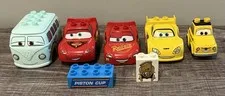 Lego Duplo Disney Cars Lot Lightning McQueen Jeff Gorvette Luigi Filmore Parts