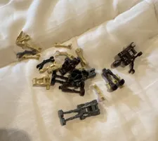 LEGO Minifigure Body Parts Lot Bulk Black Tan Dark some broken pieces
