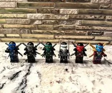 Ninjago Possession Minifigures Deepstone Zane Kai Jay Cole Lloyd Nya Lot Custom