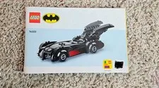 LEGO Batman Set 76333 MANUAL ONLY!