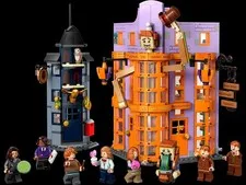 GENERIC Harry Potter Diagon Alley Weasleys' Wizard Wheezes 76422 834 pcs |No Box