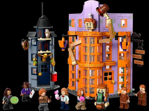 GENERIC Harry Potter Diagon Alley Weasleys' Wizard Wheezes 76422 834 pcs |No Box