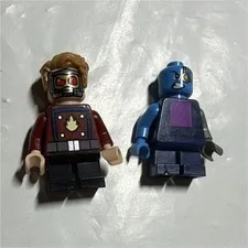 LEGO Marvel Guardians of the Galaxy Minifigure Lot of 2 Mighty Micro Set 76090-1