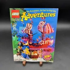 Lego Adventures 1996 Catalog Magazine with Pirates, Castles etc