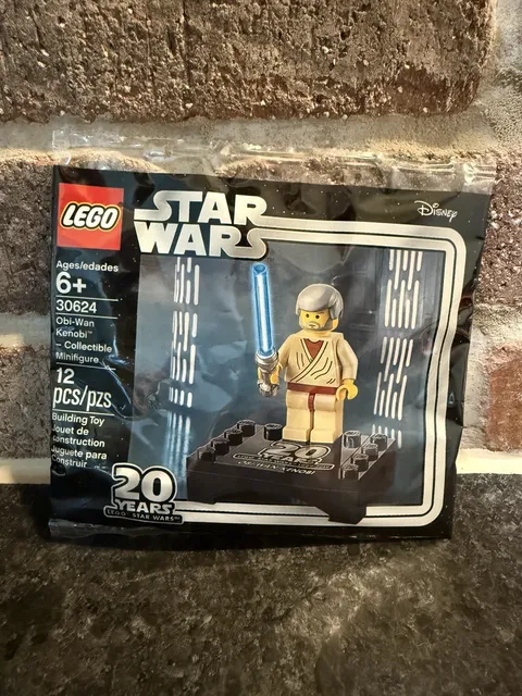 LEGO 30624 - 20TH ANNIVERSARY OBI-WAN KENOBI MINIFIGURE - Star Wars Polybag New