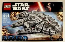 LEGO Star Wars Millennium Falcon Retired Set NEW SEALED Box See Pics Minor Wear