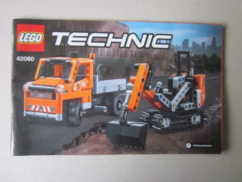 Lego Technic Building Instructions Instruction 42060