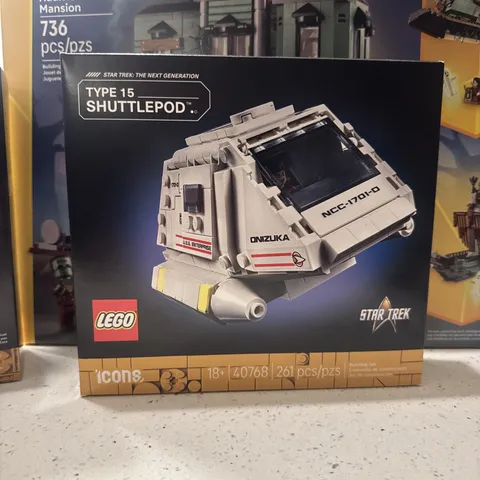 LEGO 40768 Star Trek: Onizuka Type-15 Shuttlepod GWP - Brand New, Factory Sealed