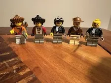 Vintage LEGO Adventurers Orient Expedition Minifigure Lot (2003)