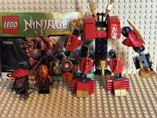 LEGO NINJAGO Kai's Fire Mech 70500  No Box- almost complete