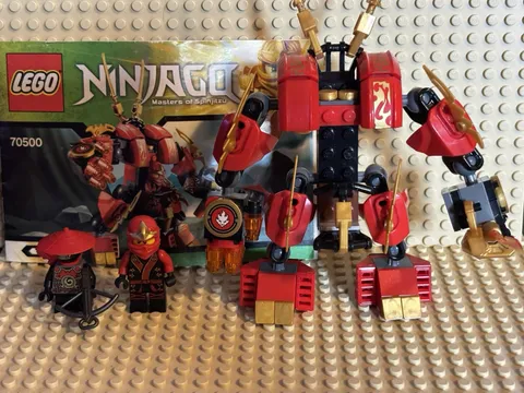 LEGO NINJAGO Kai's Fire Mech 70500  No Box- almost complete