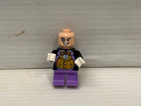 Lego The Penguin Bright Vest Batman Minifigure - no accessories