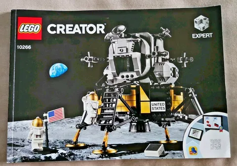 Lego Creator 10266 Lunar Lander Apollo 11 Instructions Manual ONLY 