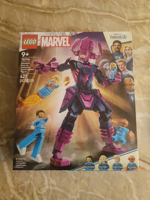 NIB Sealed, LEGO Marvel Fantastic Four v. Galactus Construction Figure 76316