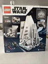 Lego 75302 Star Wars Imperial Shuttle Complete Set Minifigures Manual Box