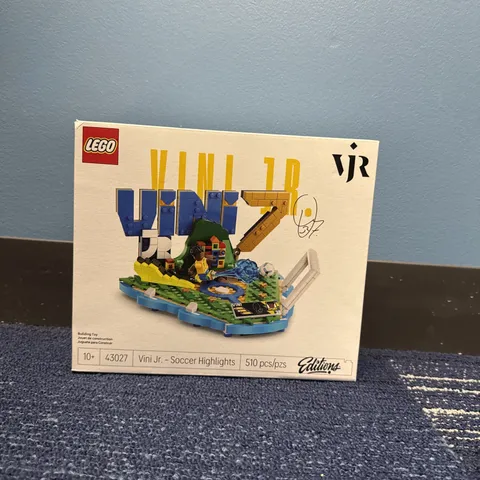 LEGO 43027 Vini Jr. Soccer Highlights Editions Set 510 PCS New Sealed