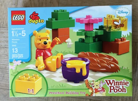 NEW Lego Duplo 5945 Disney Winnie the Pooh Winnie's Picnic FACTORY SEALED