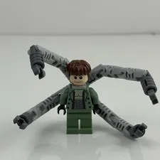Lego Dr. Octopus Minifigure Otto Octavius Doc spd026 Spider Man 2004