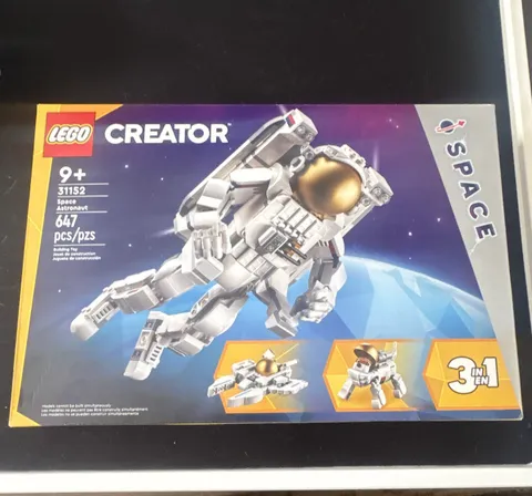 LEGO Creator 3in1 Space Astronaut 31152 647pc brand new sealed 