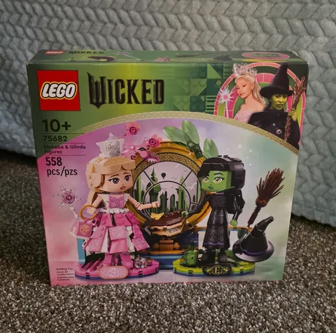 LEGO Wicked Elphaba & Glinda Figures 75682 Set 558pcs Brick Separator 10+