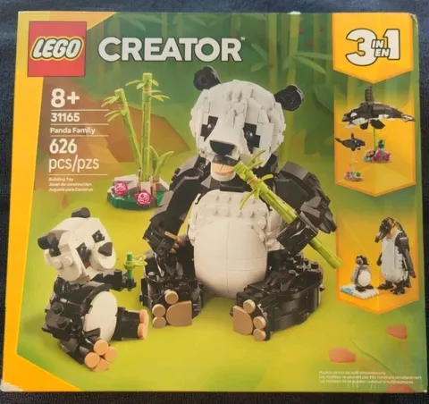 LEGO Creator 3 in 1 Wild Animals Panda Family NEW Sealed  Damage To Box