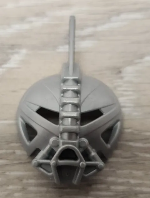 Lego 53582 Pearl Light Gray Silver Bionicle Kanohi Mask Rode Axonn Part Piece