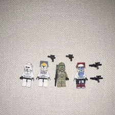 LEGO Star Wars Clone Trooper Minifigure Lot w/weapons, ARC Trooper