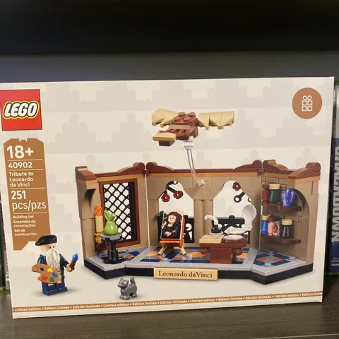 LEGO 40902 Tribute to Leonardo da Vinci GWP NEW - Free Shipping
