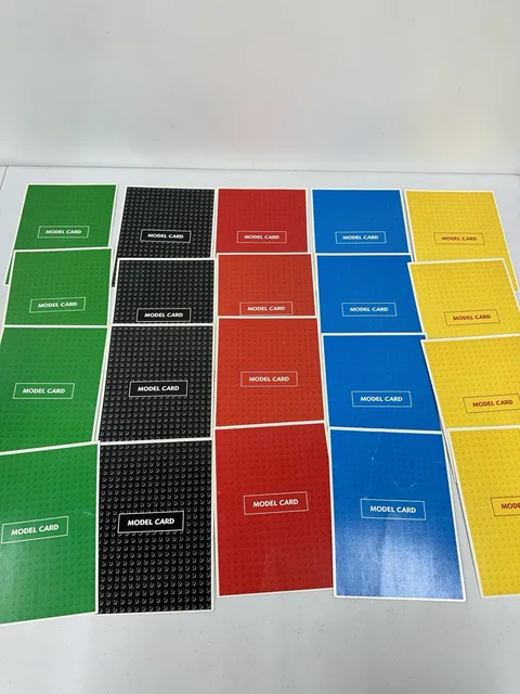 Lego Creator The Race To Build It Board Game 20 Replacement Model Cards Only