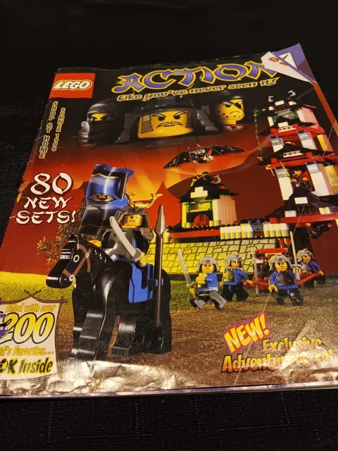 Vintage Lego Shop At Home Catalog Summer 1998 Ninja Adventure Pirate UFO 