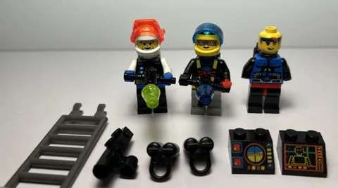 Lego System Ice Planet and Space Minifigures  Mixed Set With Accessories