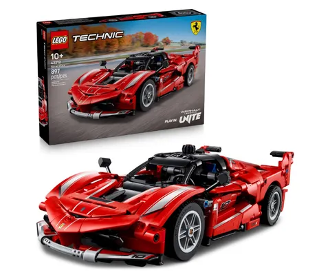 LEGO Technic Ferrari FXX K 42212 Model Car Kit 897PCS Gift Kids 