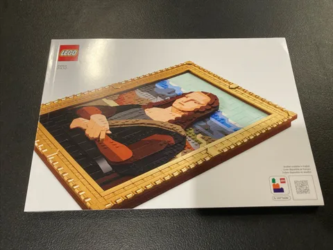 New Lego Art Mona Lisa 31213 Manual BOOK ONLY Lot 125 No Bricks Or Parts