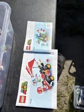 Two Lego Super Mario Pamphlets Plus Legos #72031, #72032 #21