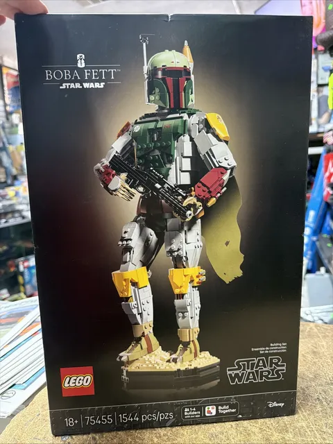 LEGO Star Wars Return of the Jedi Boba Fett 75455 Figure Set (1544 Pieces)