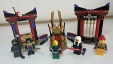 Lego Ninjago Throne Room Showdown 70651 w/ Minifigures