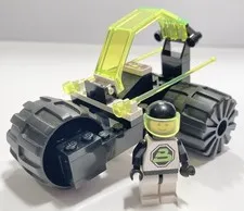 LEGO 6851 Blacktron 2 Tri-Wheeled Tyrax Complete Vintage Retired Set From 1991