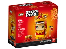 LEGO BRICKHEADZ 40540 Lion Dance Guy New Factory Sealed