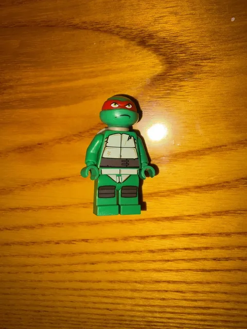 raphael ninja turtle lego minifigure