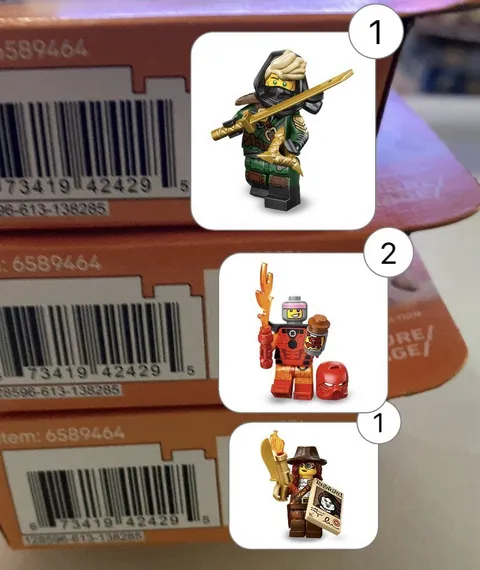LEGO CMF Series 29 Bionicle Cosplayer  Mysterious Ronin Lloyd Monster Hunter NEW