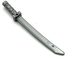 Lego New Flat Silver Minifigure Weapon Sword Shamshir  Katana Square Guard