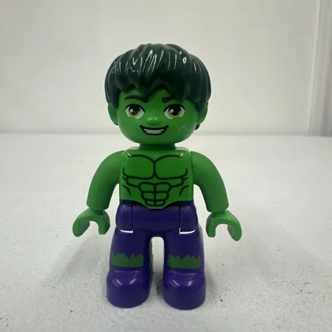 Lego Duplo Marvel Green Incredible Hulk Superhero Mini Figure Piece 2.5”