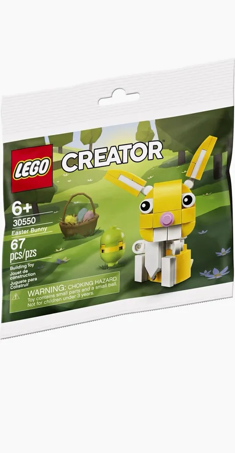 LEGO Creator Easter Bunny 30550 Easter Polybag Set 67 pcs 6+