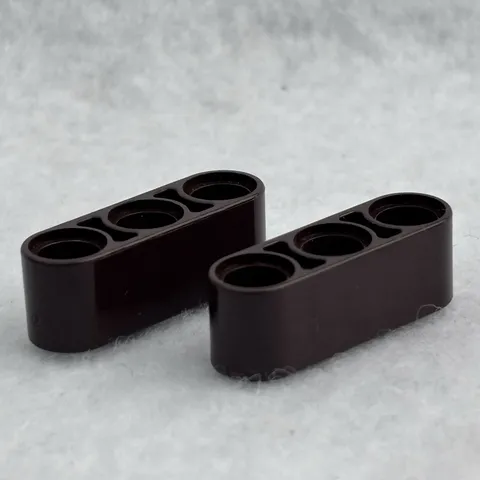 LEGO 32523 Dark Brown Technic, Liftarm Thick 1 x 3 (x2)