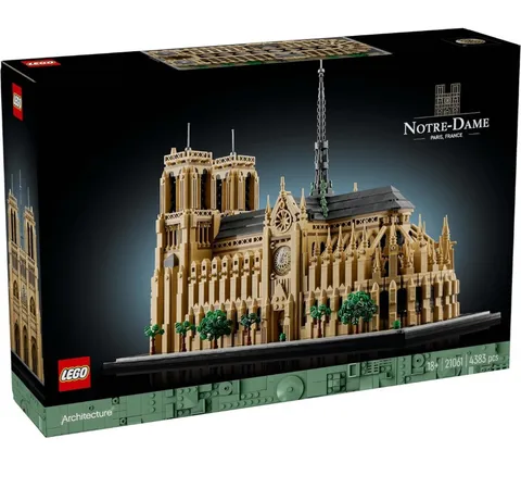 LEGO Architecture Notre-Dame de Paris Set 21061 - Building Blocks for Age 18+