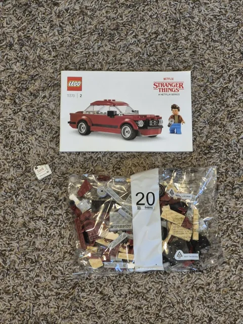 Lego Stranger Things 11370 The Creel House Steve Harrington's Car Only No Fig