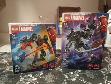 LEGO Miles Morales mecha suit sets